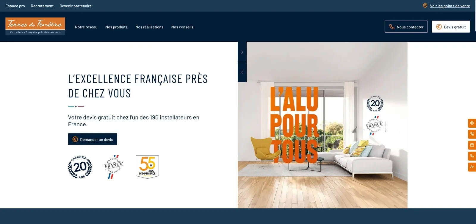 Image illustrant le projet Terres de Fenêtre