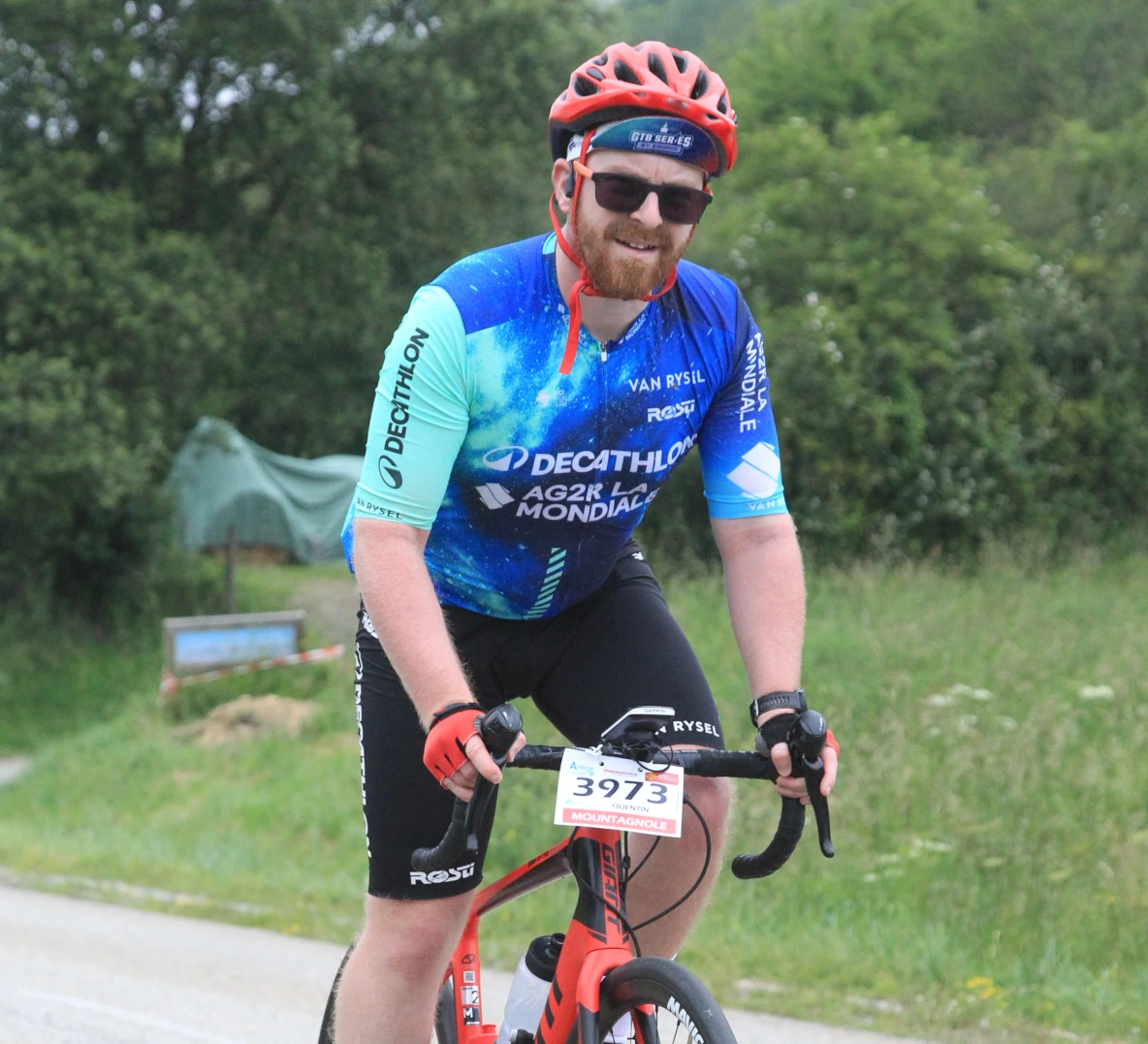 Quentin Fonteneau installé à son bureau